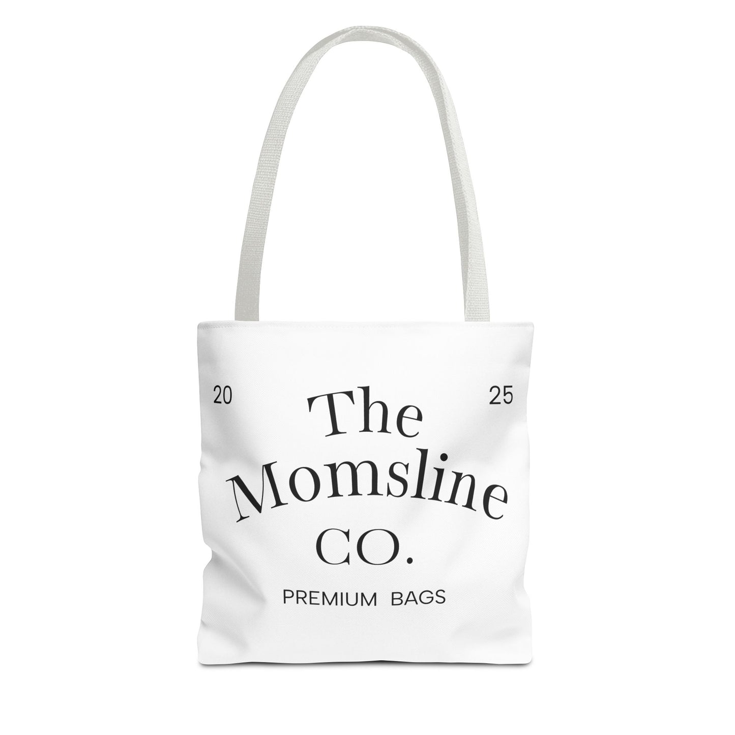 The Momsline Collection™ Tote Bag – Stylish, Reusable, Minimalist Gift for Moms