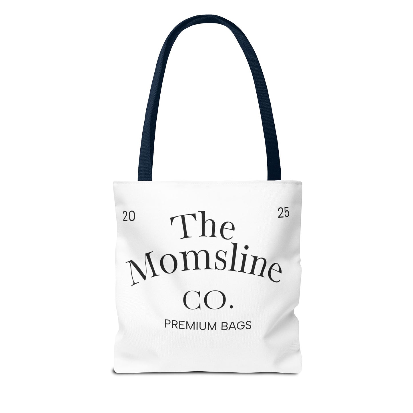 The Momsline Collection™ Tote Bag – Stylish, Reusable, Minimalist Gift for Moms