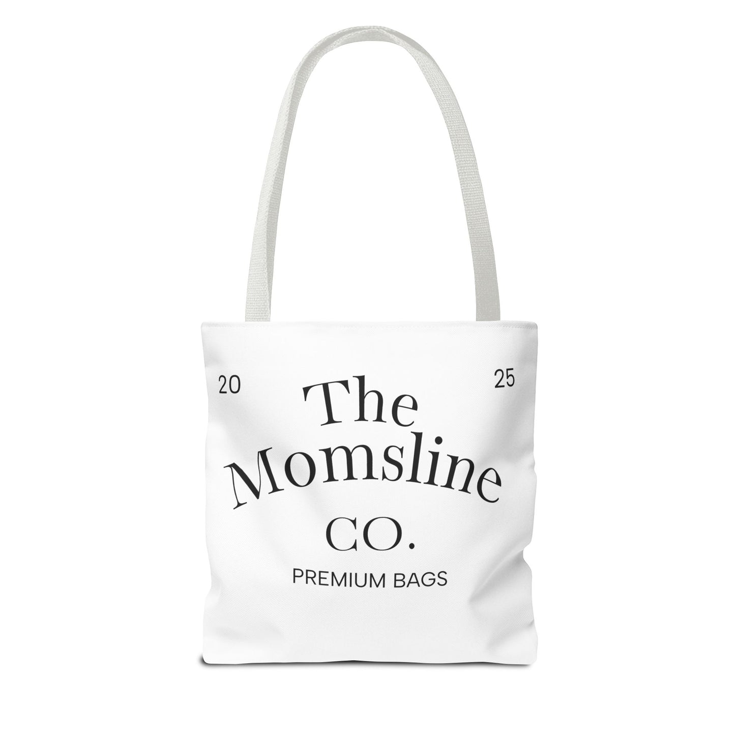 The Momsline Collection™ Tote Bag – Stylish, Reusable, Minimalist Gift for Moms