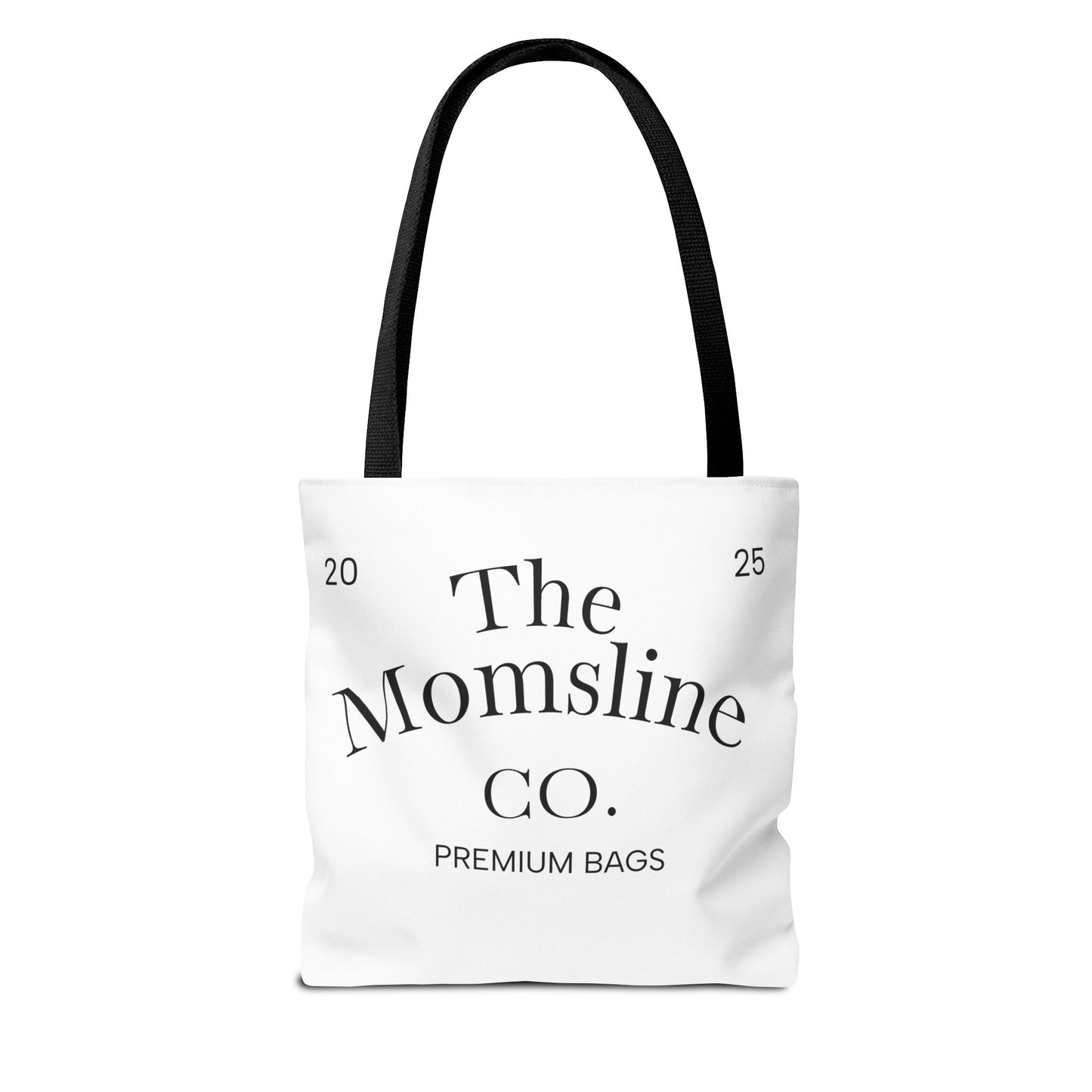 The Momsline Collection™ Tote Bag – Stylish, Reusable, Minimalist Gift for Moms