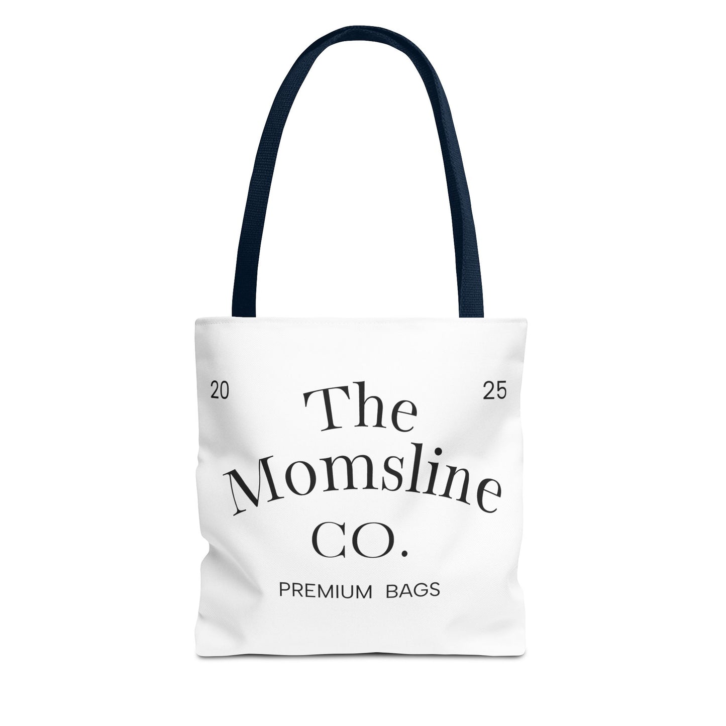 The Momsline Collection™ Tote Bag – Stylish, Reusable, Minimalist Gift for Moms