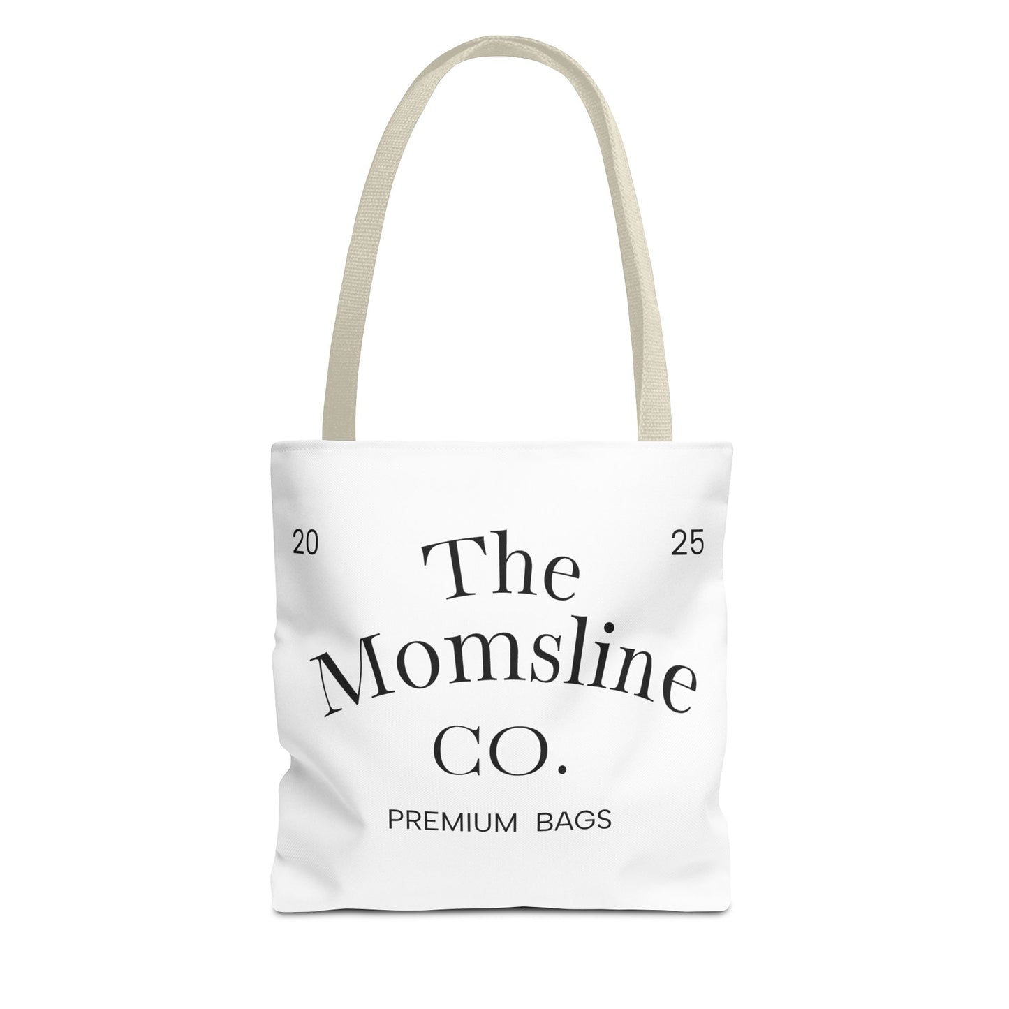 The Momsline Collection™ Tote Bag – Stylish, Reusable, Minimalist Gift for Moms