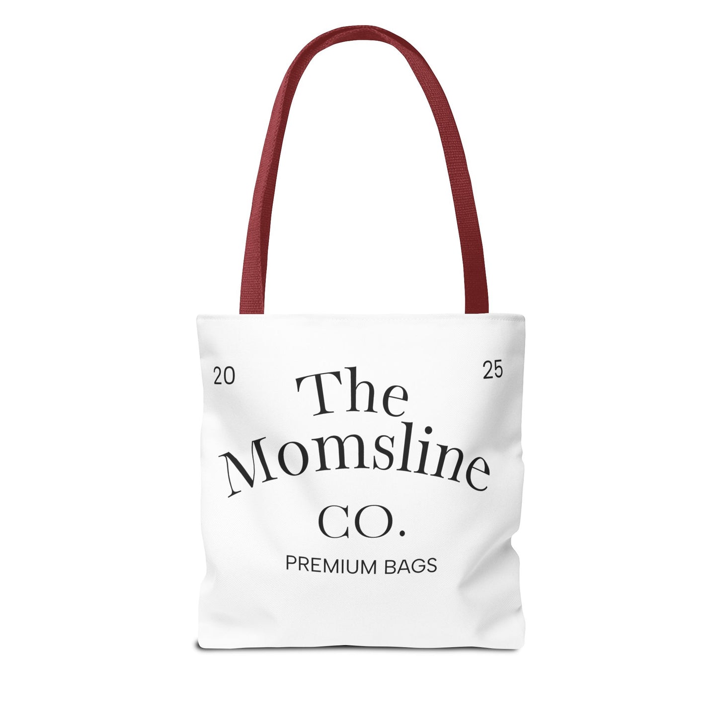 The Momsline Collection™ Tote Bag – Stylish, Reusable, Minimalist Gift for Moms