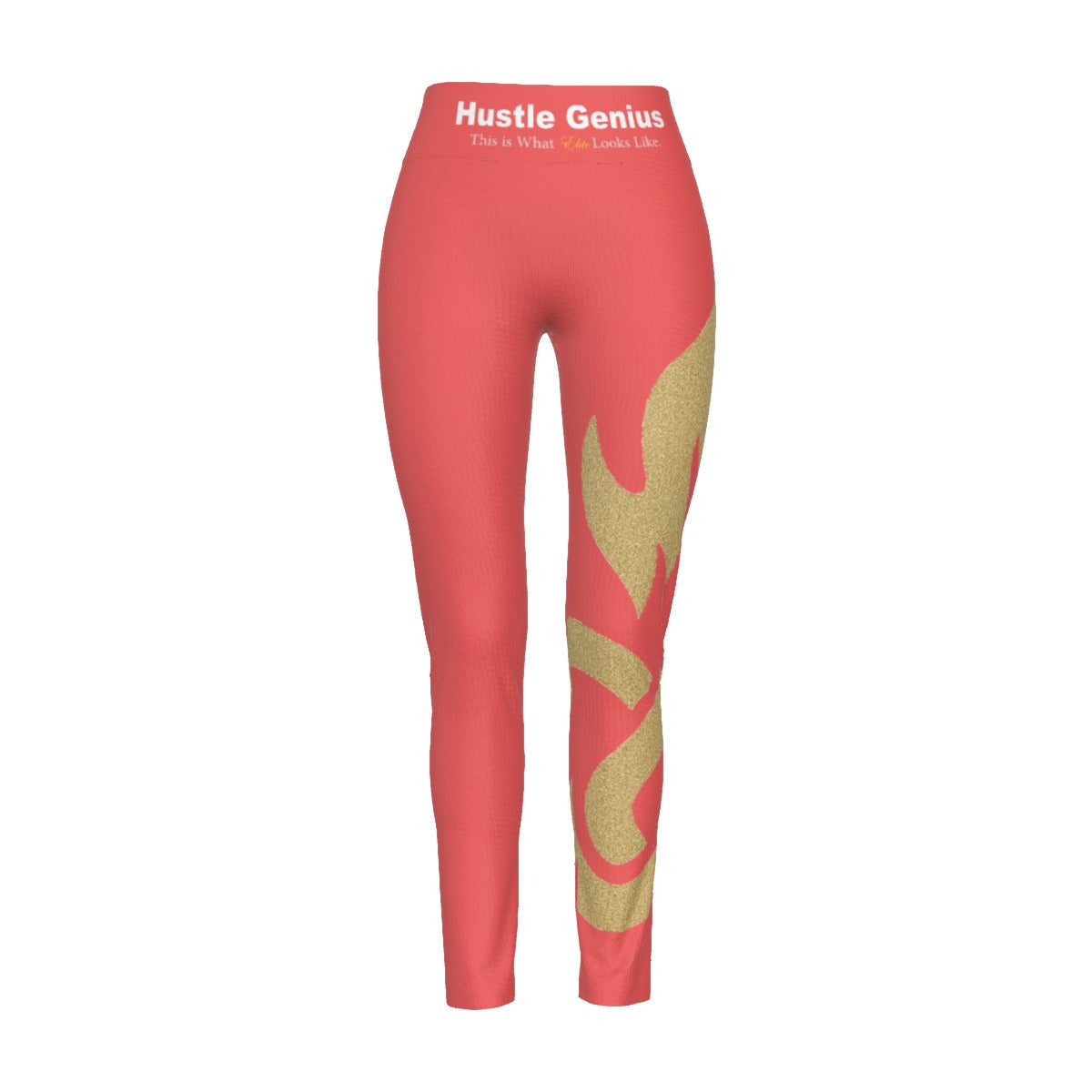HG™ Heat Signal Leggings – Coral Blaze Edition