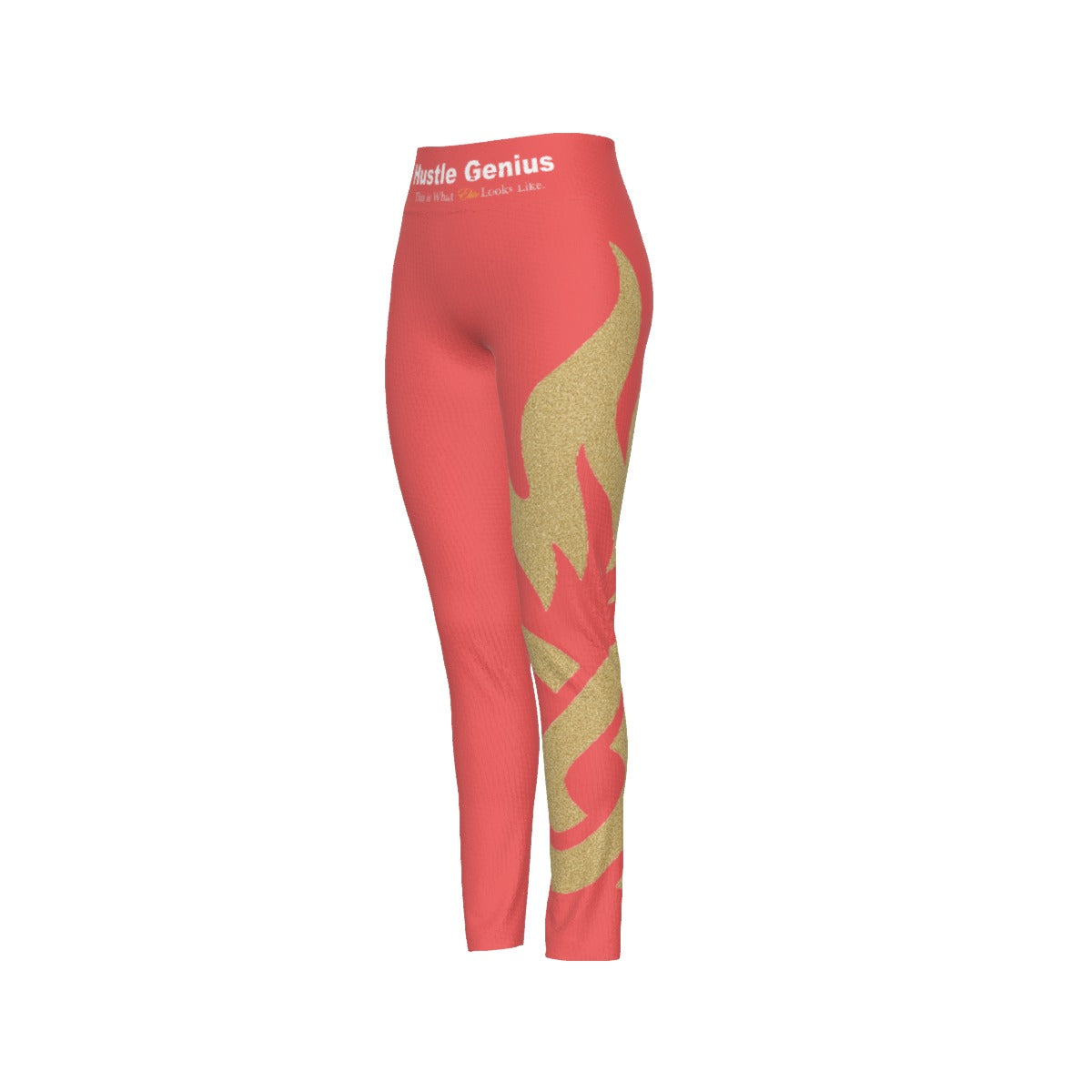 HG™ Heat Signal Leggings – Coral Blaze Edition