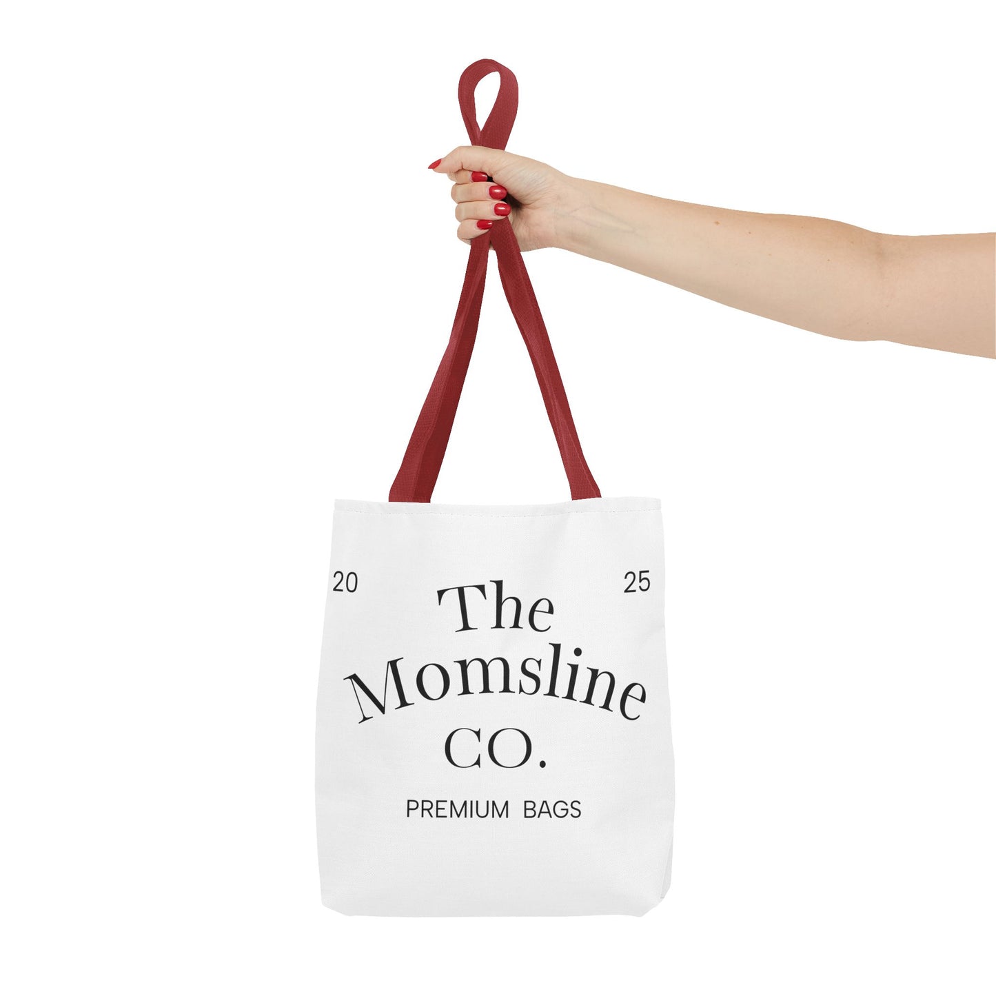 The Momsline Collection™ Tote Bag – Stylish, Reusable, Minimalist Gift for Moms
