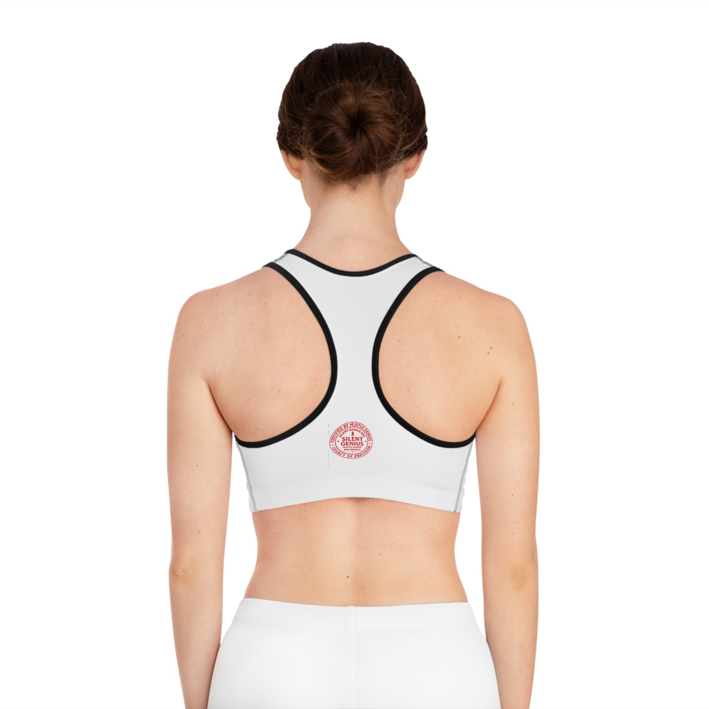 DA HARD TRUTH™ Sports Bra – Vault White Edition