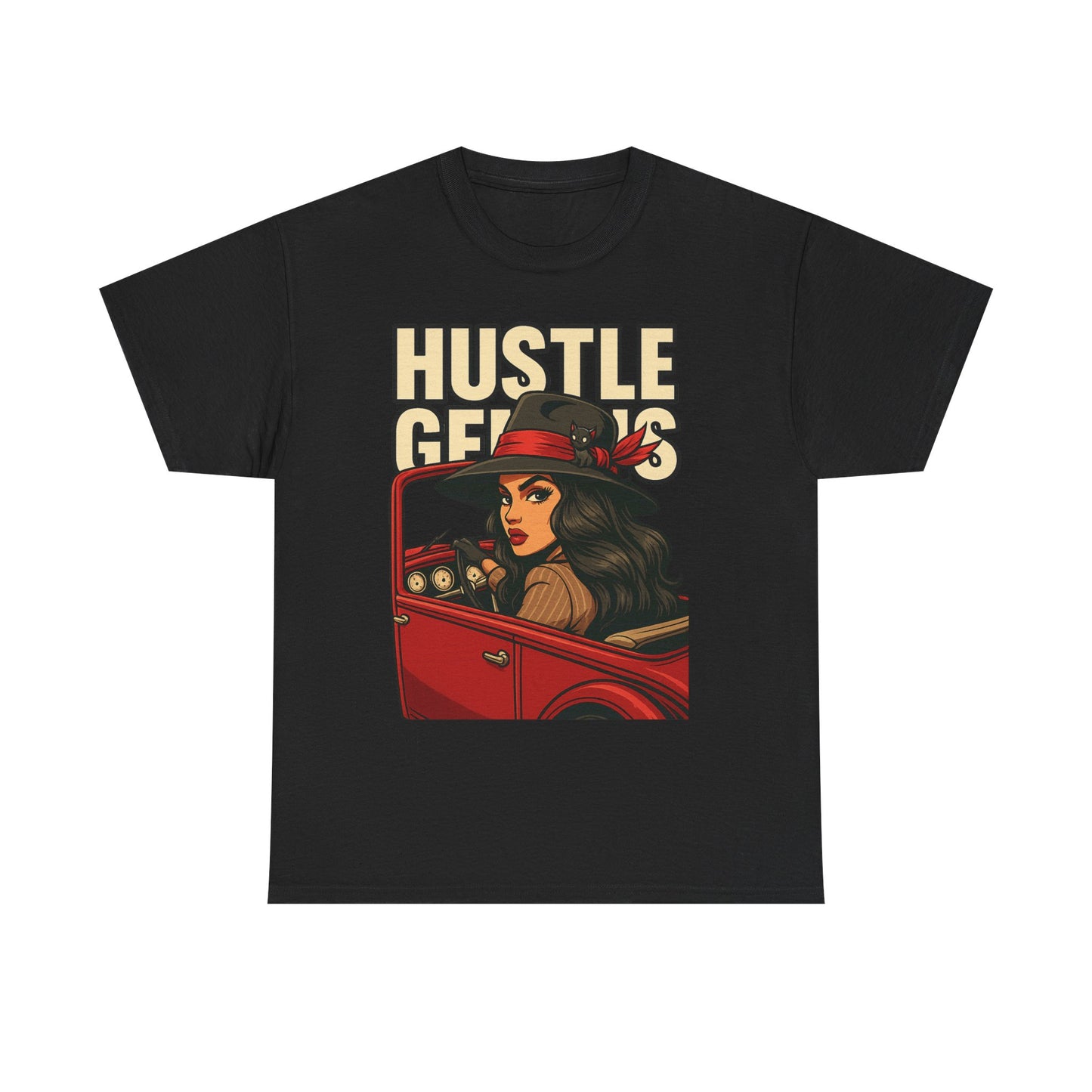 Hustle Genius™ Drive Tee (Rollin’ in Red Edition)