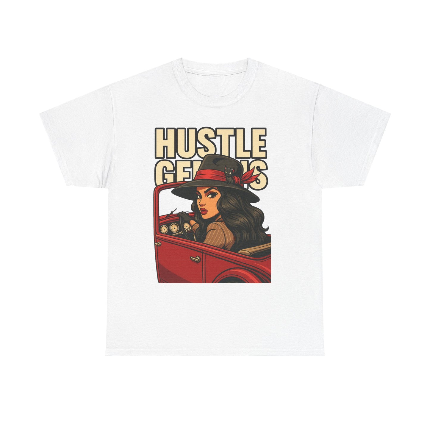 Hustle Genius™ Drive Tee (Rollin’ in Red Edition)