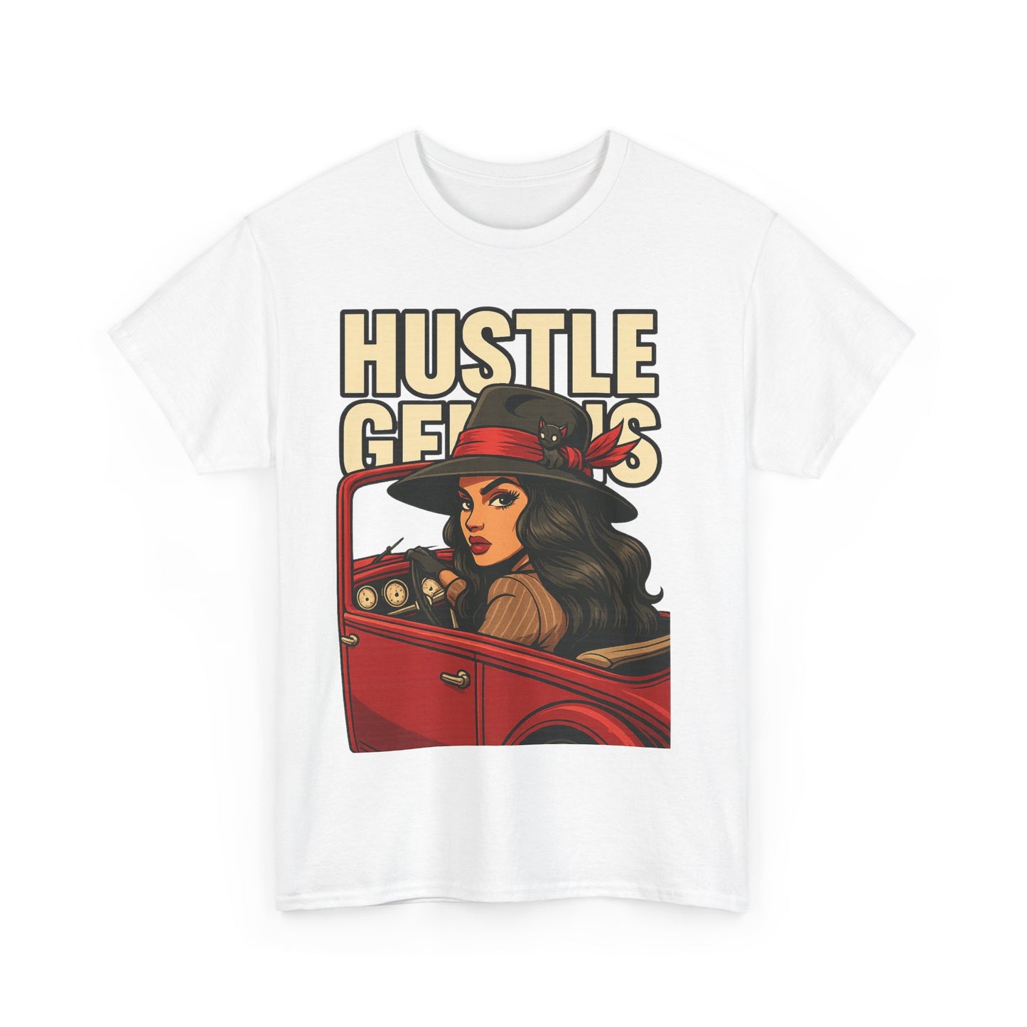 Hustle Genius™ Drive Tee (Rollin’ in Red Edition)