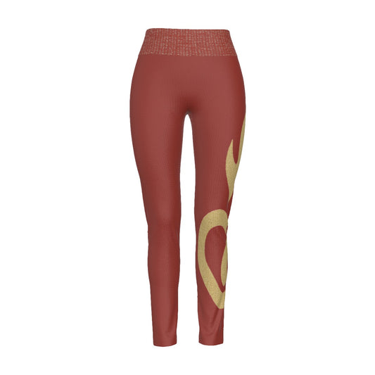 HG™ RoseGold Blaze Leggings – Silent Heat Edition