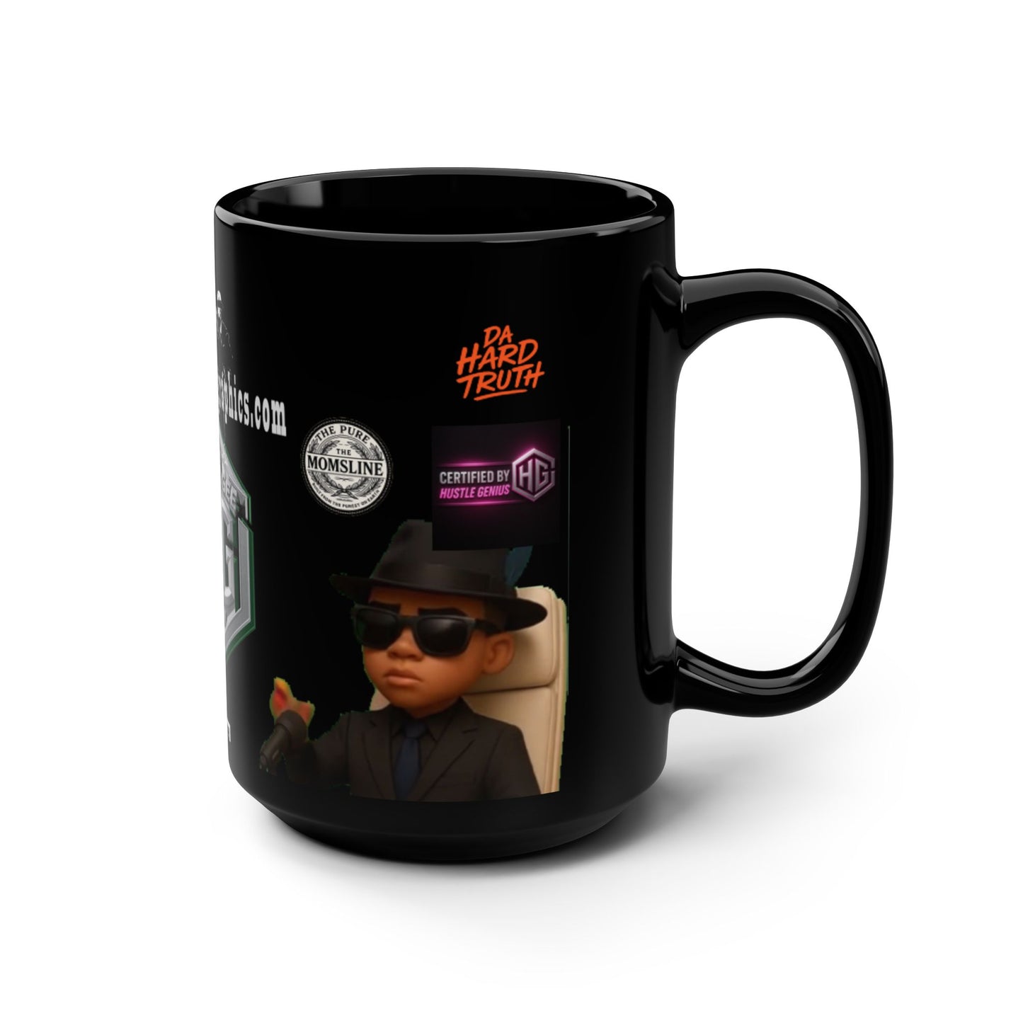 Stylish Black Mug