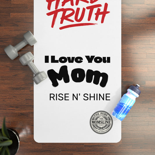 “I Love You Mom” Power Mat™ – Red Heat Edition by DA HARD TRUTH