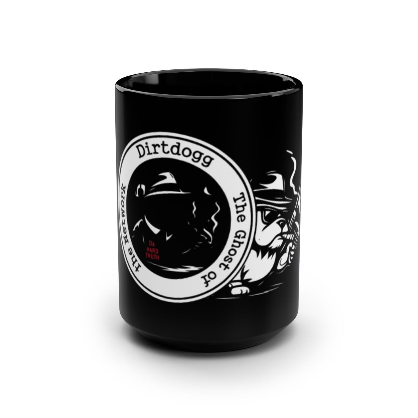 Cool Ghost Themed Black Mug, 15oz | Perfect for Gifts, Coffee Lovers, Halloween, Housewarming, Collectors