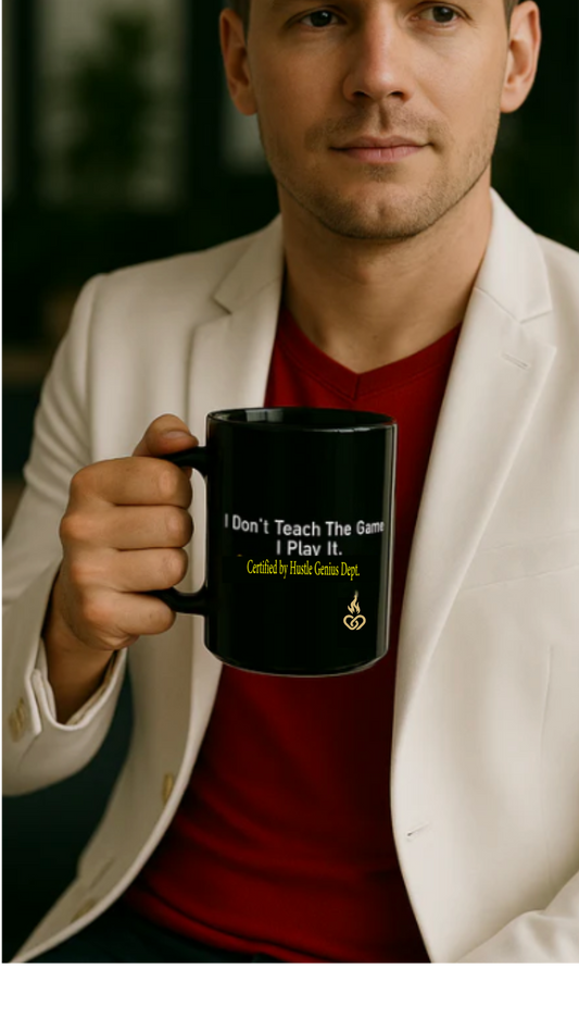 "I Don't Teach The Game" Hustle Genius Mug